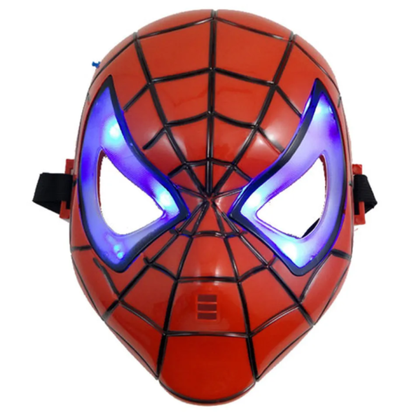 Mask carnival Spider-Man luminous, musical